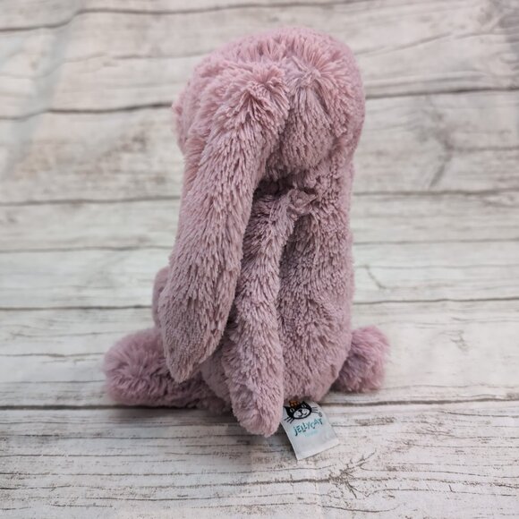 Jellycat Bashful Bunny Medium Rosa Rose Pink - Picture 4 of 7